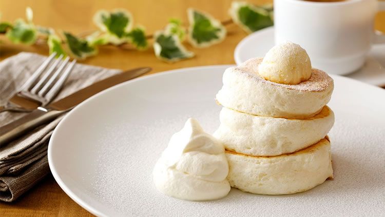 Japanese fluffy pancakes in Chatswood